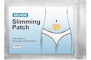 SURAKEY 10 sztuk naklejek odchudzających, odchudzających, do spalania tłuszczu, plastrów odchudzających, do spalania tłuszczu, zapobiegających cellulitowi i spalaniu tłuszczu, szybkie do usuwania tłuszczu w