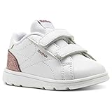  Reebok Royal Comp CLN 2V, Zapatillas de Estar por casa Bebé Unisex, Blanco (White/Rose Gold Sparkle 000), 21.5 EU