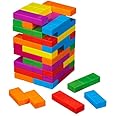 PLUSPOINT Tetris Stacking Colourfull Blocks Balance The Tower Game for Kids Hand and Eye Co-Ordination Fun Party Games for up to 8 Players Ages 6 to 96 Family Game(Tetris)
