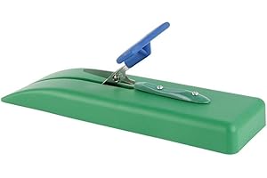 Sammons Preston Mounted Table Top Scissors, Pointed End, Scissors Attached to a Plastic Base Can be Pressed for Cutting, Designed for Safe Use with Kids and Individuals with One Functioning Hand