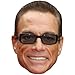 Price comparison product image Jean-Claude Van Damme Celebrity Mask, Card Face and Fancy Dress Mask
