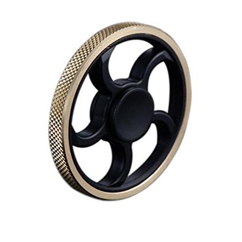 Yuelu Mini Steering Wheel Shaped Finger Fidget Spinner Toy