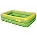 Produktbild Swimmingpool Kinder Planschbecken Gartenpool 170 x 130 x 48 cm aufblasbar Schwimmbecken