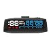 Produktbild Auto HUD Head-up Display Universal Auto Digital Auto Tacho & Zeitanzeige Fahrzeuge Spannung & Überdrehzahl Warnsystem
