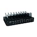 Produktbild LogiLink PA0141 Fast Charge USB Multiport Ladegerät/Ladestation, 10-Port, 5V/66W mit eingebautem Intelligent-IC schwarz