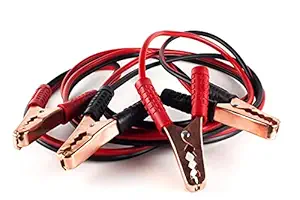 Auto Hub 7ft Heavy Duty Copper Wires Car Battery Jumper Cable- 500amp