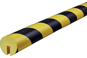 Seton Kantenschutz Typ B, 1-m-Stück, Schwarz / Gelb