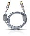 Produktbild Oehlbach AK 2100 Antennenkabel für 100 Hz TV, silber 4,0 m