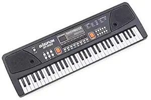 STUNTS Musical Piano 61 Keys 630 A1 & Electronic Key Board - Black