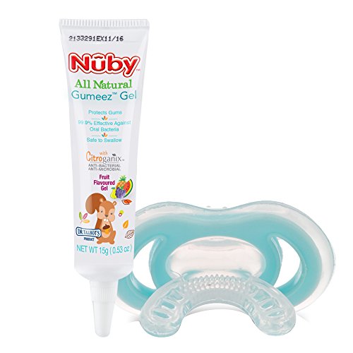 Nuby Gum-eez with teething  gel (4m+)