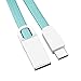 Price comparison product image Jaysis Usb Cable Type C,Usb Cable Android,1M USB Type C Cable USB 2.0 To USB Type-C Fast Charging & Sync Data Cable Apple New Macbook, ChromeBook Google Pixel 2xl, Pixel C, Nexus 5X / 6P, OnePlus 2/3T, Samsung Galaxy S8/S8+/Note 8 /A5 2017/A7 2017, Huawei P9/P10, HTC 10/U11, Sony Xperia XZ, LG G5/G6, Asus Zen AiO, Lenovo Zuk Z1 (Light blue)
