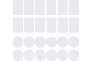 Bekecidi 24 Adesivi NFC, Adesivi NFC Circolari Rettangolari NTAG215,Carte NFC Vuote Riutilizzate,Compatibili con Telefoni Cellulari Dispositivi Abilitati,Facili da Riparare e Scatole Immagazzinaggio