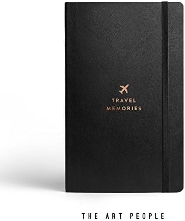 The Art People Travel Journal With Elastic Band| Diary| Notebook| For Office & College Notes| Draw| Personal Quotes & Poetry