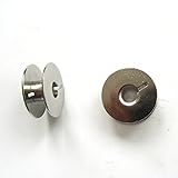 BOBINAS DE ACERO (RANURA COMPLETA) Adecuadas para muchas máquinas de coser industriales de una aguja única y determinadas. El número de pieza alternativo es: 55623, 616513, 100376051, 111533200, 100376-0-01, 100376-053, SA159, 4160555-01, 55623, 761094104, 761094115, A9117-007-000, 48794B657074, 48794B657084, H12413002, A9851D250A0