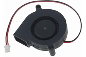 I3D SÉLECTION Ventilateur turbine 5015 50x50x15mm 12V ou 24V - Idéal imprimantes 3D Alfawise, Anet, Anycubic, Artillery, Creality, Geetech, Longer, Prusa. (24V)