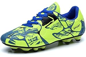 FM2018XSL Scarpe da Calcio FG/TF/AG Unisex Professionale All'aperto Sportivo Scarpe da Allenamento Bambini e Ragazzi Scarpe Calcetto