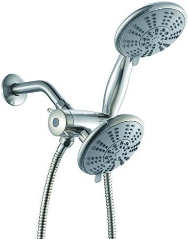 Ana BathSS5450CBN 5 Inch 5 Function Handheld Shower and Showerhead Combo Shower System, PVD Brushed Nickel Finish by Ana Bath