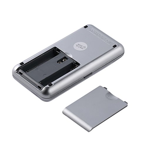 YKS SchmuckSkala Digitalen elektronische genaue Portable Pocket Mini präzise Balance Gewicht Waage 500g/0,1 g 200 g/0,01 g blau LCD - 4