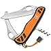 Produktbild Victorinox Taschenmesser Hunter XS Grip (5 Funktionen, Feststellbare Waidklinge, Hervorragender Griff) orange/schwarz