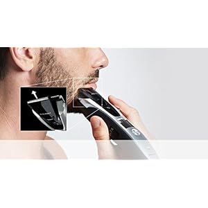 Panasonic ER GB70 Beard and Hair Trimmer with Clip-in Mini Trimmer – Silver/Black - Image 6
