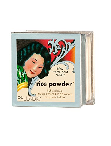 Palladio Rice Powder with Puff Number RPO2, Translucent 17 g