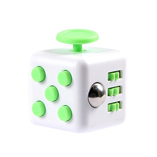 ENJOY JuYi Fidget Cube Relieves Stress And Anxiety for Children and Adults (Green) ENJOY JuYi Fidget Cube Relieves Stress And Anxiety for Children and Adults (Green)