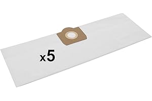 NIKOS BAGS 5x Sac Aspirateur compatible avec Titan TTB 430; VAC 350; VAC 351