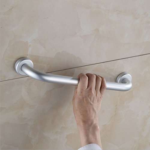 MagiDeal Aluminum Badewannengriff Badezimmer Wandgriff Duschgriff Handgriff als Handtuchstange Handtuchhalter – Länge Auswählbar – 30cm - 3
