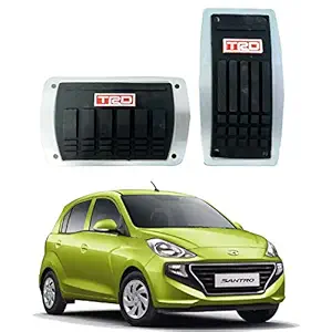 Oshotto 2 Pcs Non-Slip Automatic Transmission Car Pedals Kit Pad Covers Set Compatible with Hyundai Santro