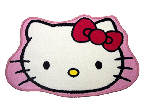 vivi casa Tappeto SCENDILETTO Hello Kitty Originale Sanrio 80x50cm
