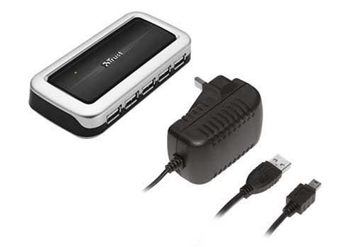Trust 10 Port USB 2.0 Desktop Hub - 7
