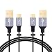 Produktbild Royal Flag Micro USB Kabel 2 Stk. 2m*1 + 1.2m*1 Ladekabel mit vergoldeten Steckern Passend für alle Android-Smartphones (Samsung, HTC, LG, Sony ), Tablets, E-Books sowie andere Geräte, Schwarz