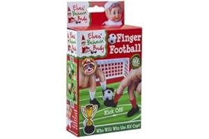 ELVES BEHAVIN' BADLY Elves Behavin Badly Table Top Finger Football novità Gioco di Natale - novità per la Coppa del Mondo 2022 - Riempitivi per Calze