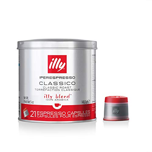 Illy Café con Sabor a Tueste Medio - 21 cápsulas
