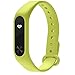Price comparison product image SUNEVEN Adjustable Replacement Strap For Xiaomi Mi Band 2, TPU Wrist Strap Smart Bracelet Wristband +Buckle Wrist Band For Xiaomi Mi Band 2 (Green)