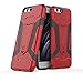 Produktbild Xiaomi Mi 6 Hülle, SsHhUu Stoßsichere Dual Layer Hybrid Tasche Schutzhülle mit Ständer für Xiaomi Mi 6 (5.15") Rot