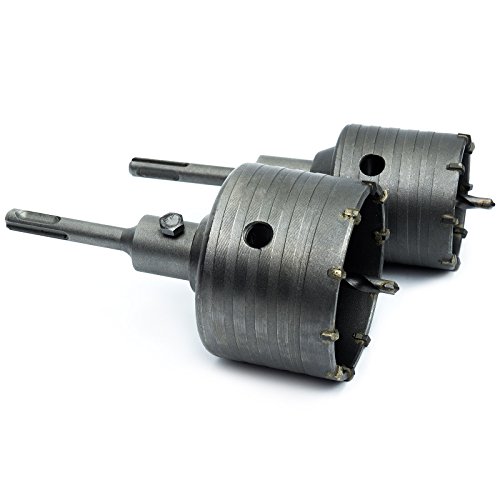 SDS Plus Bohrkrone Set Dosenbohrer Lochbohrer 65mm + 85mm FT0558 - 3