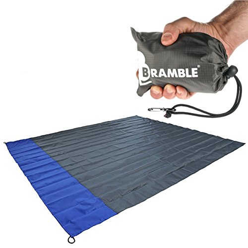 Premium Ultraleicht wasserdichte Picknickdecke, Stranddecke, Campingdecke mit Schlaufen & Sandtaschen - Perfekt für Sommer, Outdoor, Strand, Camping, Reisen, Backpacking.