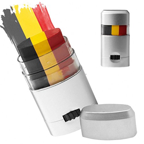 Taffstyle Fanartikel Schminkstift für Fussball WM & EM in Länder Flaggen Style – Belgien