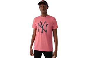 New Era MLB NEW YORK YANKEES Seasonal Pink Team Logo Tee T-Shirt
