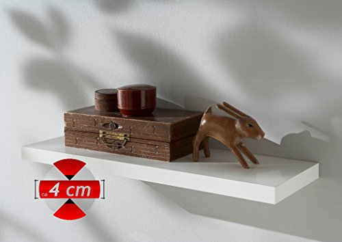 Regalwelt 9003-DC-WSM Design Candleboard, 30 x 13 x 3,8 cm, weiß seidenmatt - 3
