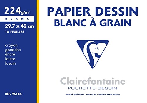 Clairefontaine 96186C Pochette de 10 Pap...