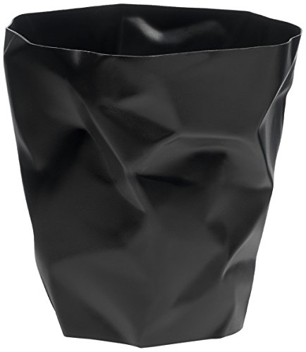 Essey Papierkorb Mülleimer Bin Bin, schwarz, Polyethylen HD (HDPE), Classic