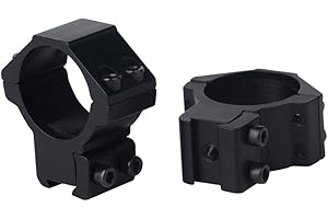 FOCUHUNTER Profil Moyen Scope Rings - 30mm Mount Rings Adaptateur avec 11mm Dove Rail