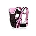 Produktbild LEORX Tragetuch, einstellbare Wrap Sling Neugeborenen Rucksack (Rosa)