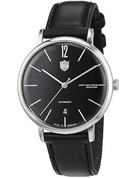 Dufa Deutsche Uhrenfabrik Unisex-Armbanduhr Analog Quarz Leder Breuer DF-9011-01 Automatik