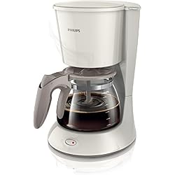 Philips HD7461/03 Cafetière Filtre Daily Blanc/Beige 10-15 Tasses 1000 W Aroma Swirl