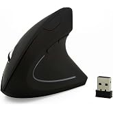 Plenitful Kablosuz Dikey Mouse Wireless 800/1200/1600 Dpi Pilli