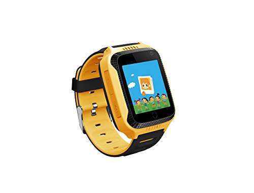 Latest 2017 Wayona Kids Tracker Touch screen Smart Wrist Watch with Remote Camera Capture GPS & GSM System with flashlight . (Yellow) RS.3449 (31.00% Off) - Amazon