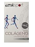 El colágeno con magnesio y vitamina C contribuye a la salud del tejido conectivo como la piel, cabello y uñas.